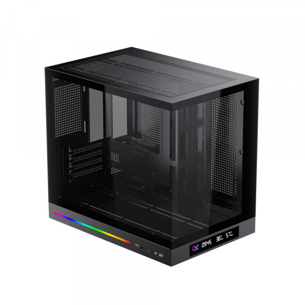 Vỏ case Xigmatek Cloud M DGT Black (mATX/ Màu Đen) - No Fan