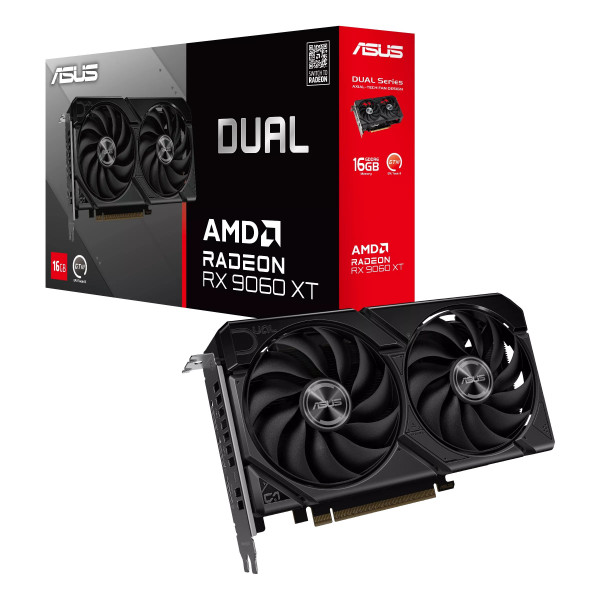 VGA ASUS Dual Radeon RX 9060 XT 16GB GDDR6