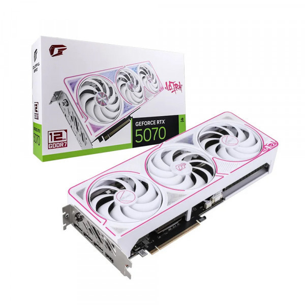 Card màn hình NVIDIA GeForce RTX 5070 Colorful iGame Ultra W OC | 12GB GDDR7