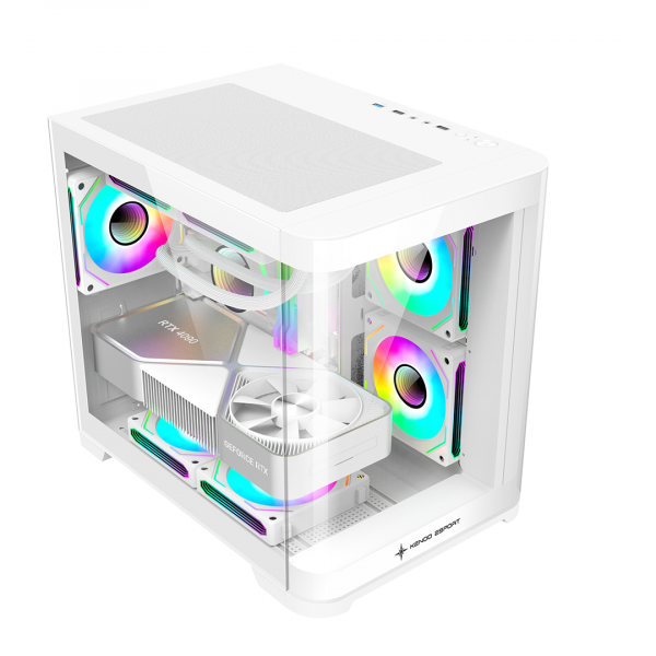 Vỏ Case KENOO ESPORT MK400 -White bể cá