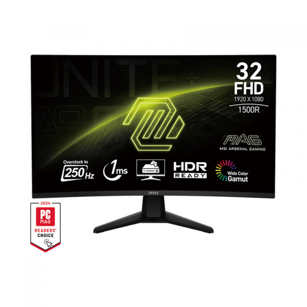 Màn hình Gaming MSI MAG MAG32C6X | 32 inch, FHD, 250Hz, VA
