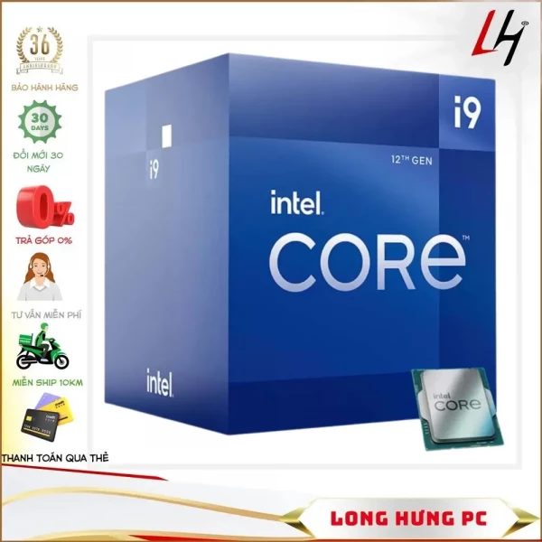 CPU Intel Core i9-12900KF (5.20GHz, 16 Nhân 24 Luồng, 30M Cache, Alder Lake)