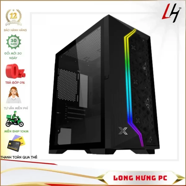 Vỏ case Xigmatek Gemini II (Mid Tower/Màu Đen)