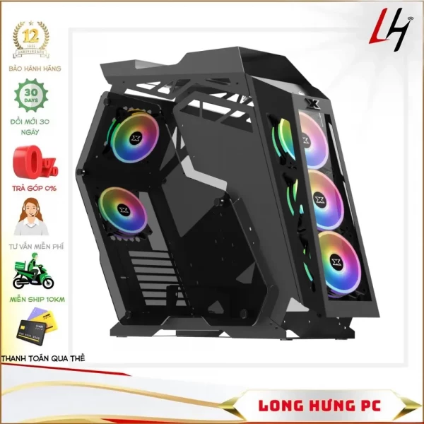 Vỏ case Xigmatek Zeus (Mid Tower/Màu Đen)