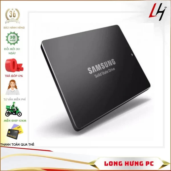 Ổ Cứng SSD Samsung PM871B 256GB (2.5 inch Sata3, Đọc 540MB/s, Ghi 520MB/s)