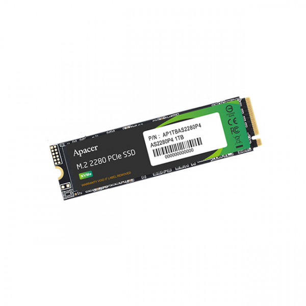 SSD Apacer AS2280P4 M.2 PCIE 256G PCI-E Gen3x4 (Đọc 2100MB/s - Ghi 1300MB/s)