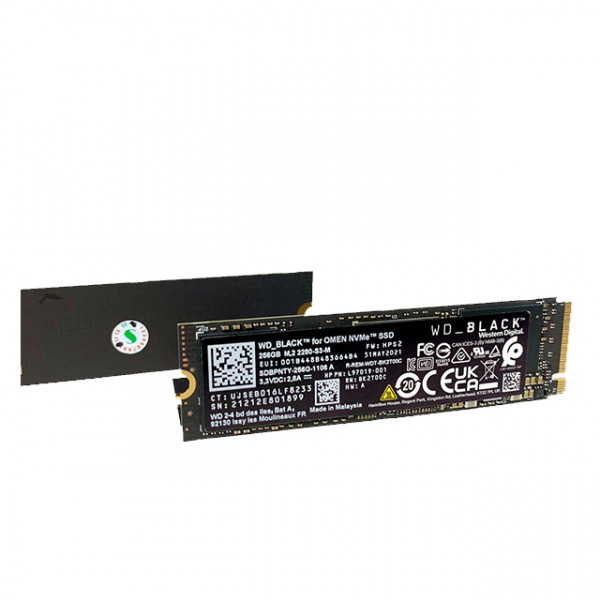 Ổ Cứng SSD WD BLACK 256G NVMe PCIE OMEN (Đọc 3150MB/s - Ghi 2100MB/s)