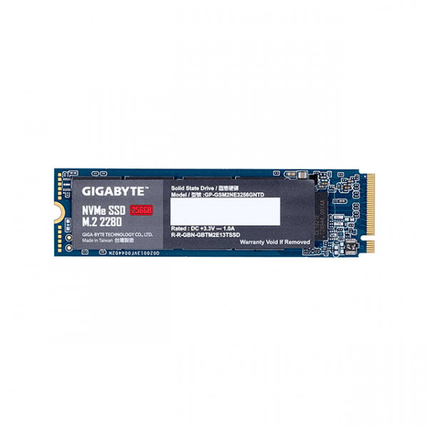 Ổ cứng SSD GIGABYTE 256GB M.2 2280 PCIe NVMe Gen 3x4