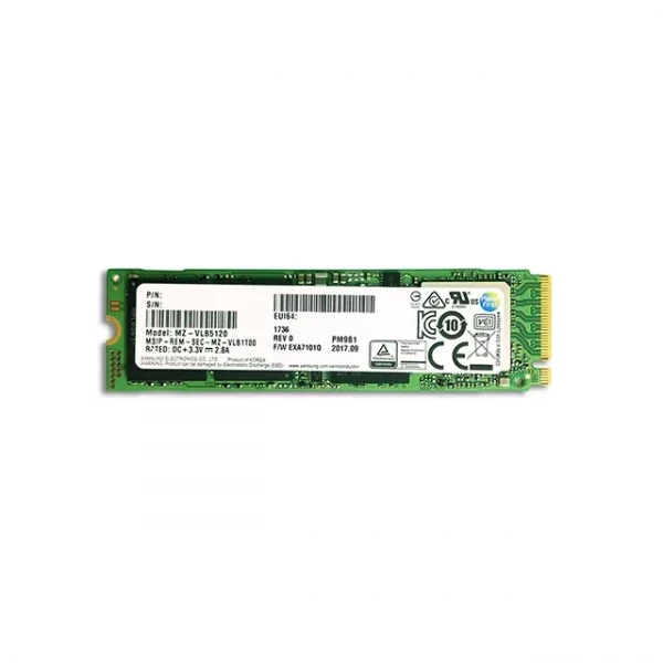Ổ Cứng SSD Samsung PM981A 256GB M.2 PCIe Gen3 x4 (Đọc 3500MB/s - Ghi 2200MB/s)