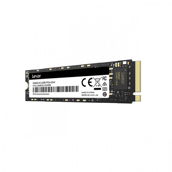 Ổ cứng SSD Lexar NM620-1TB M.2 2280 PCIe (Đọc 3300MB/s - Ghi 3000MB/s)