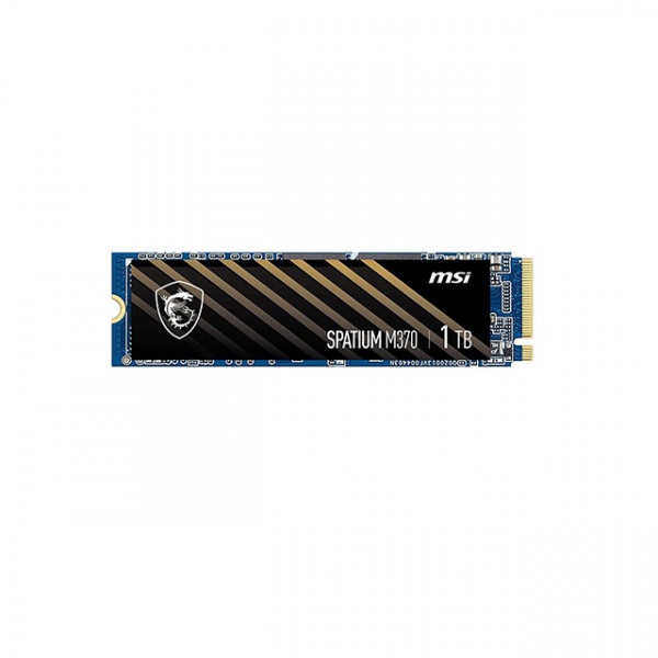SSD MSI SPATIUM M370 1TB NVMe M.2 2280 PCIe Gen 3.0x4 (Đọc 2400MB/s, Ghi 1750MB/s)