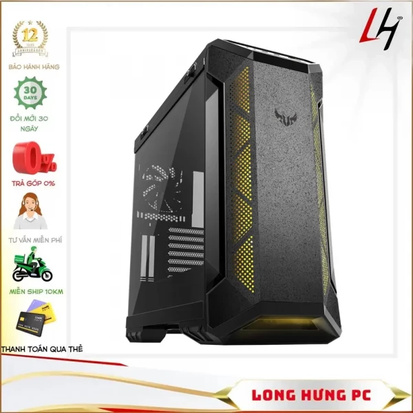 Vỏ Case Asus TUF Gaming GT501 (Mid Tower/Màu Đen)