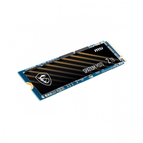 SSD MSI SPATIUM M370 2TB NVMe M.2 2280 PCIe Gen 3.0x4 (Đọc 2400MB/s, Ghi 1850MB/s)