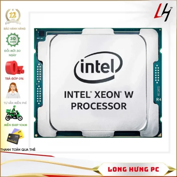 CPU Xeon W-1350P (4.0 GHz turbo up to 5.1 GHz, 6 nhân 12 luồng, 12MB Cache, Comet Lake-S)