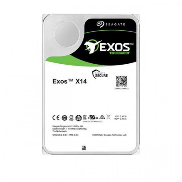 Ổ cứng HDD Seagate Exos X14 12TB (3.5 inch, Sata 6Gb/s, 256MB Cache, 7200rpm)