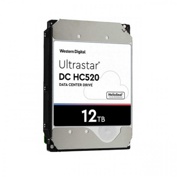 Ổ Cứng HDD WD Western Enterprise Ultrastar DC HA520 12TB (3.5 inch, Sata3 6Gb/s, 256MB Cache, 7200rpm)