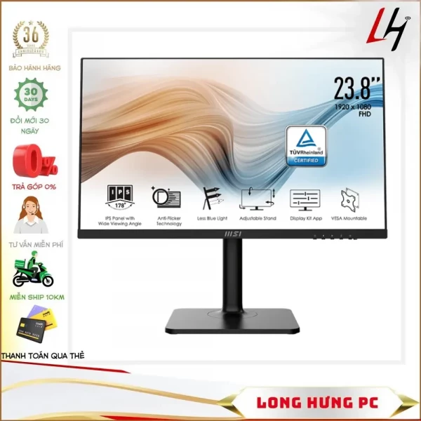 Màn hình MSI Modern MD241P (23.8 inch / FHD / IPS / 75Hz)