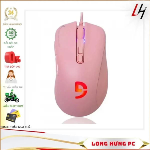 Chuột Fuhlen G90 Pink