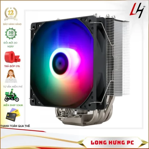 Tản Nhiệt Khí Thermalright Burst Assassin 120 ARGB ( 6 Heatpipe )