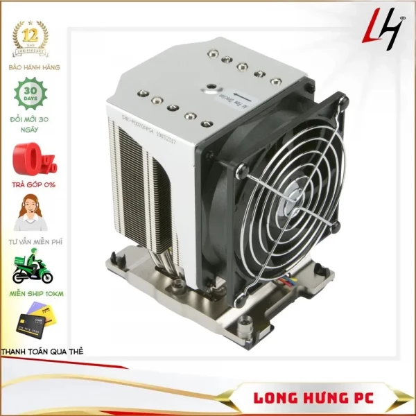 Tản nhiệt khí Supermicro 4U Active CPU Heat Sink Socket LGA3647-0 ( SNK-P0070APS4 )