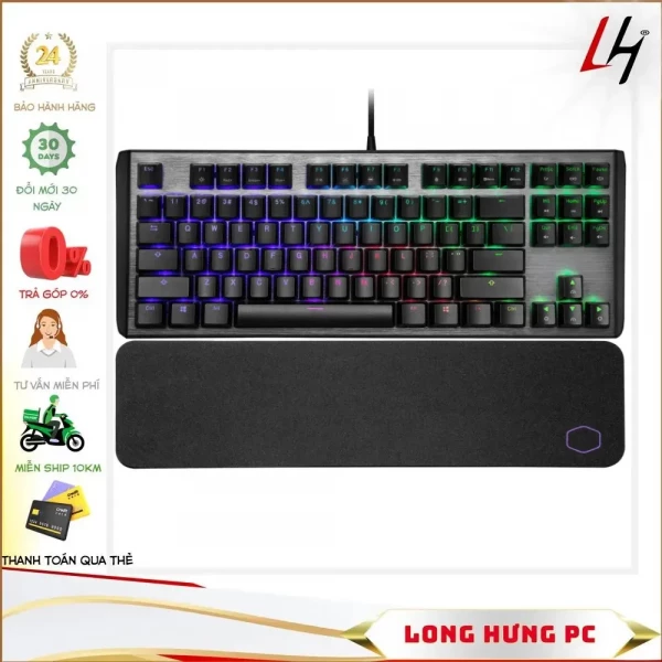 Bàn phím CoolerMaster CK530 BROWN V2 (USB/RGB)