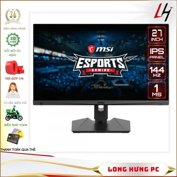 Màn hình MSI Optix MAG274R (27inch/ FHD/ IPS/ 144HZ)