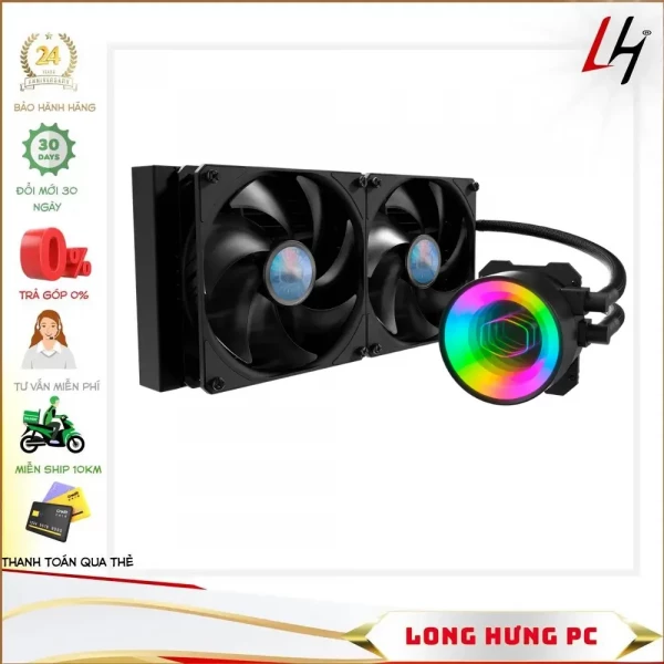 Tản nhiệt nước Cooler Master MASTERLIQUID ML280 MIRROR