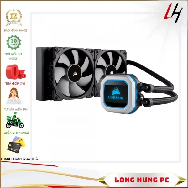 Tản nhiệt nước Corsair Hydro Series H100i Pro RGB