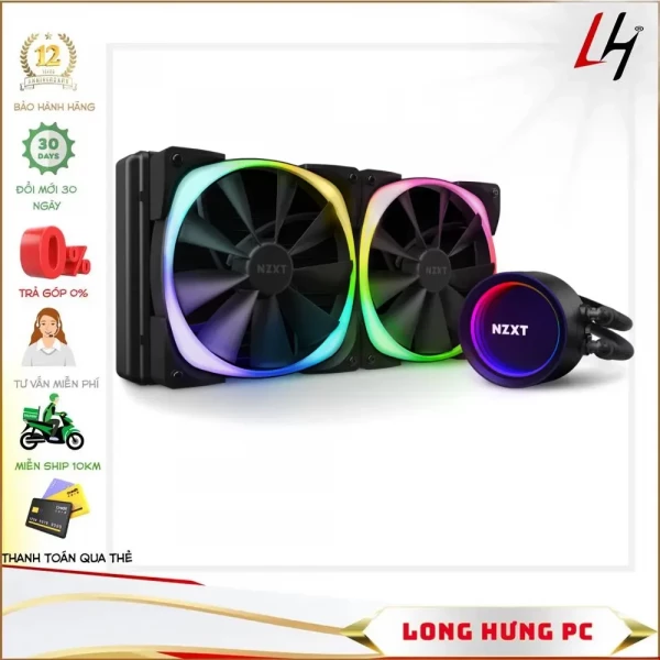 Tản nhiệt nước NZXT Kraken X63 RGB