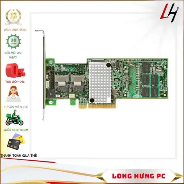 LSI MegaRAID SAS 9265-8i PCI-E 2.0 RAID Controller Card