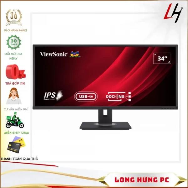 Màn hình ViewSonic VG3456 (34inch / WQHD / VA / 60Hz)