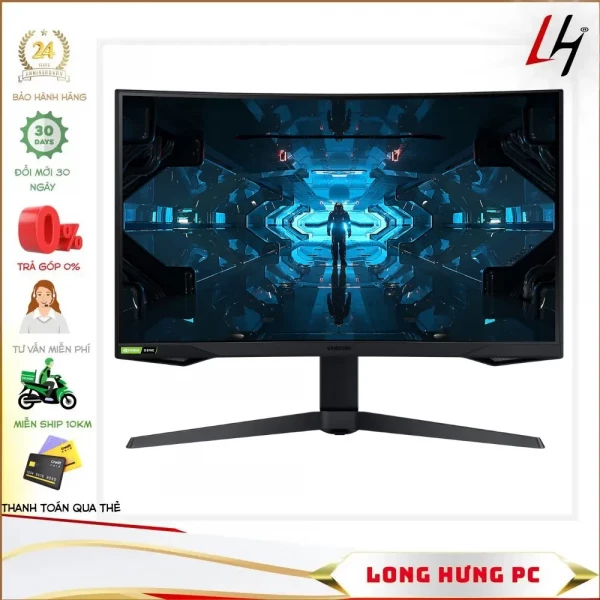 Màn hình Samsung Odyssey G7 LC27G75TQSEXXV (26.9 inch /2K / VA / 240Hz)