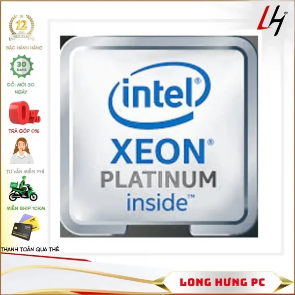 CPU Xeon Platinum 8269CY ( 2.5GHz Turbo Up To 3.8GHz, 26 Nhân 52 Luồng, 55.75MB Cache, Cascade Lake )