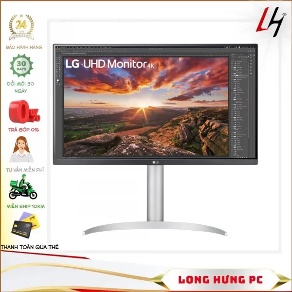 Màn Hình LG 27UP850-W (27 inch / 4K / IPS / 60Hz)