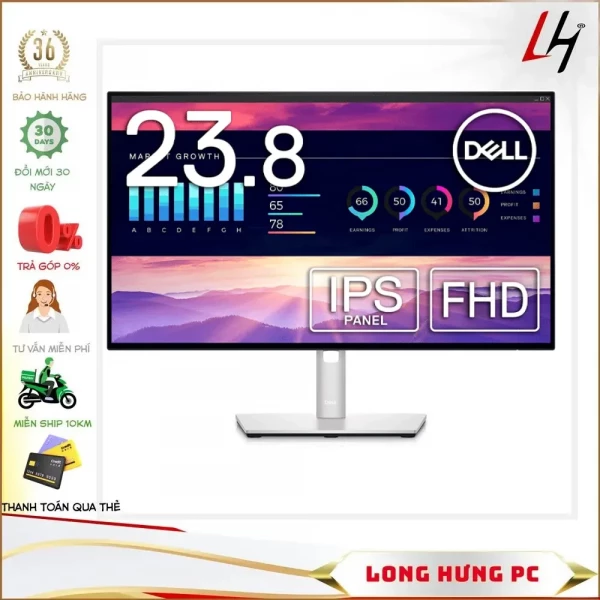 Màn hình Dell U2422H (23.8inch / FHD / IPS / 60Hz)