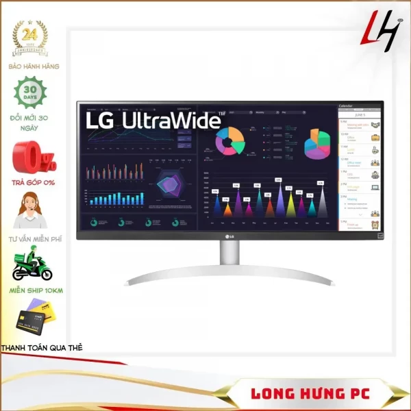 Màn Hình LG 29WN600-W (29 inch / UWHD / IPS / 75Hz)