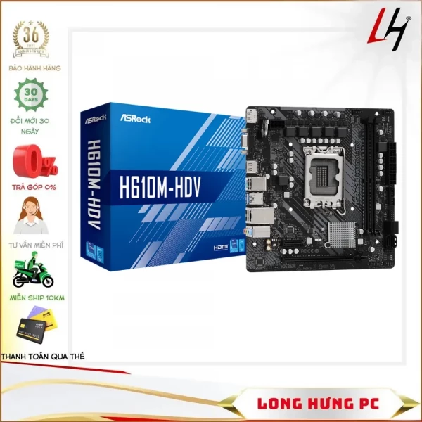 Main ASROCK H610M-HDV