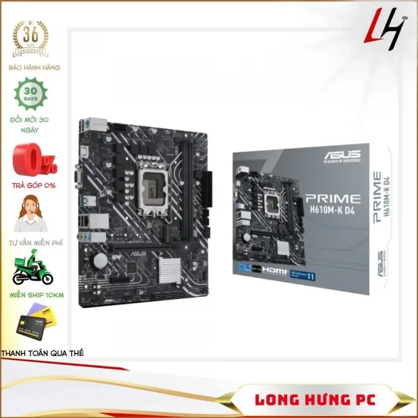 Main Asus PRIME H610M-K D4