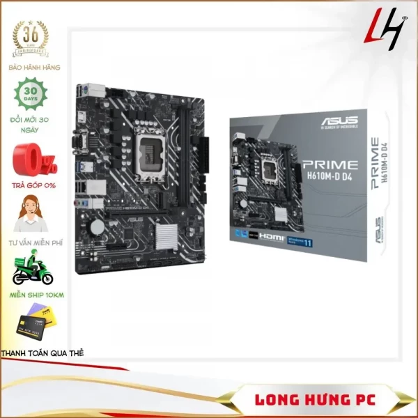 Main Asus PRIME H610M-D D4