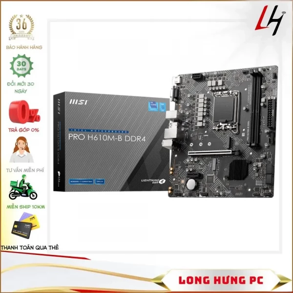 Main MSI PRO H610M-B DDR4