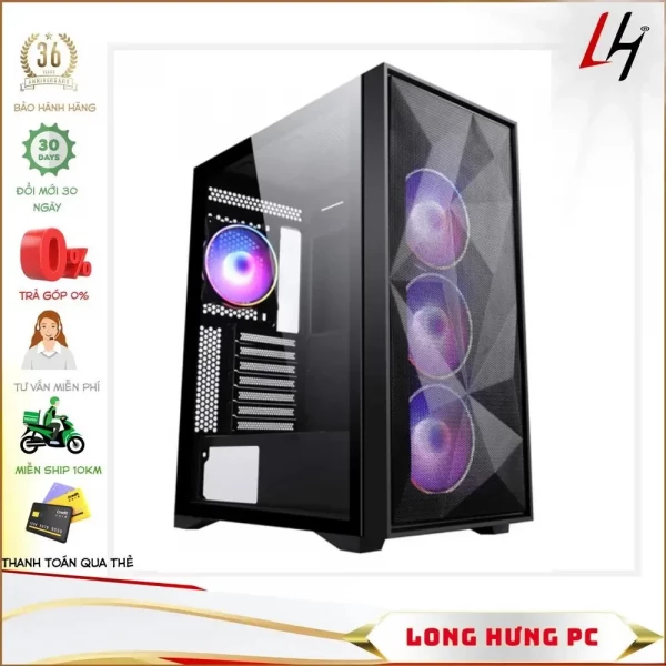 LHPC Gaming Core i5 12400 | RAM 16GB | SSD 500GB | RTX 3060 TI | 700W